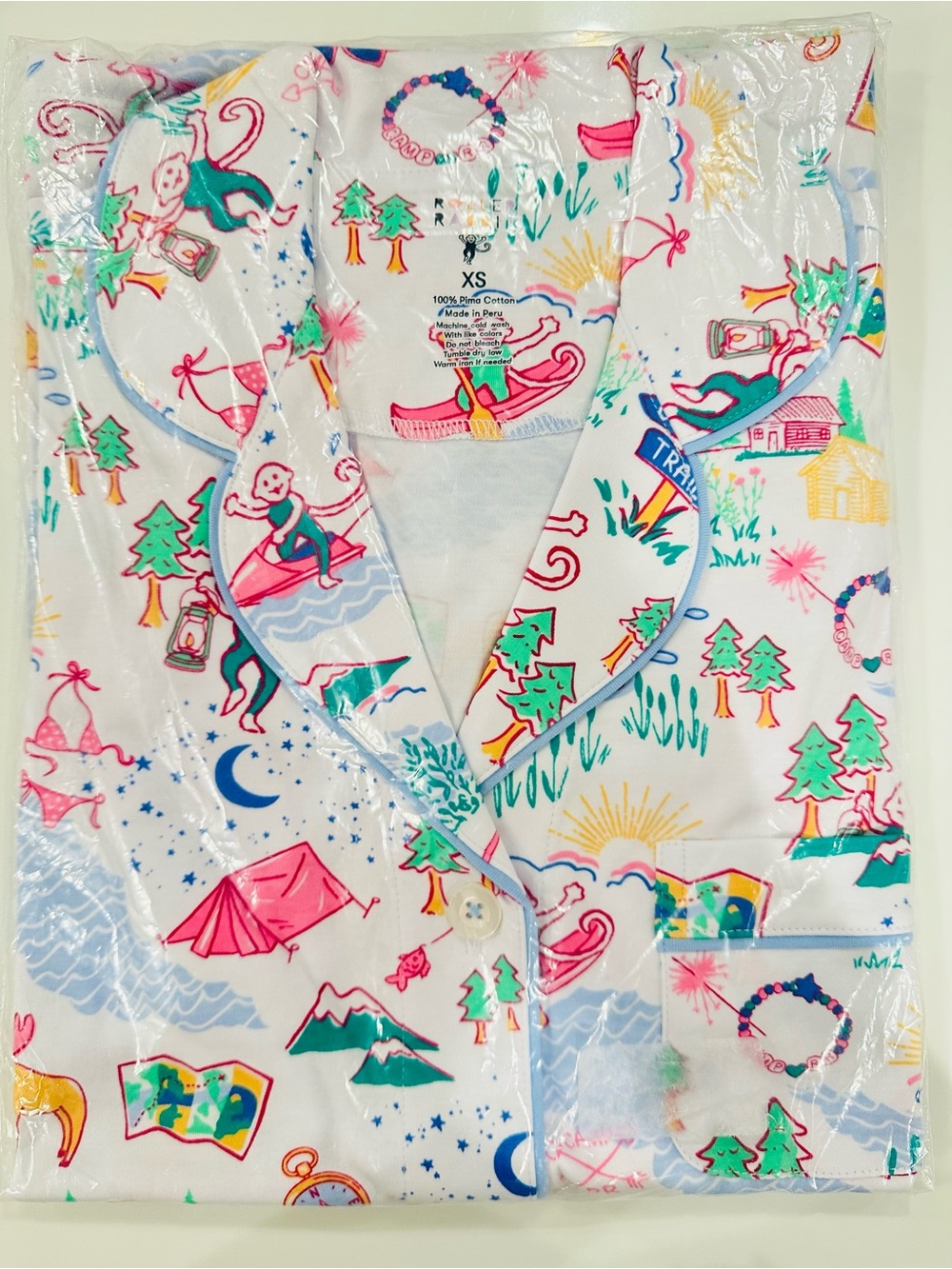 Roller Rabbit Camp Polo Pajama Set